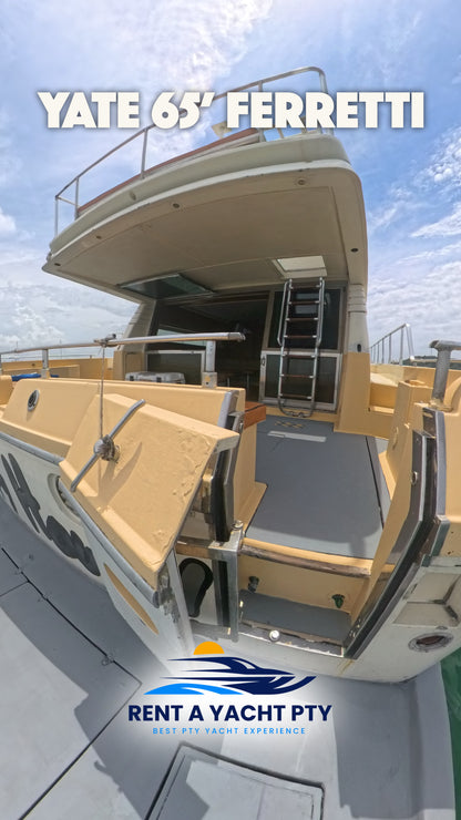 65' Ferretti Yacht