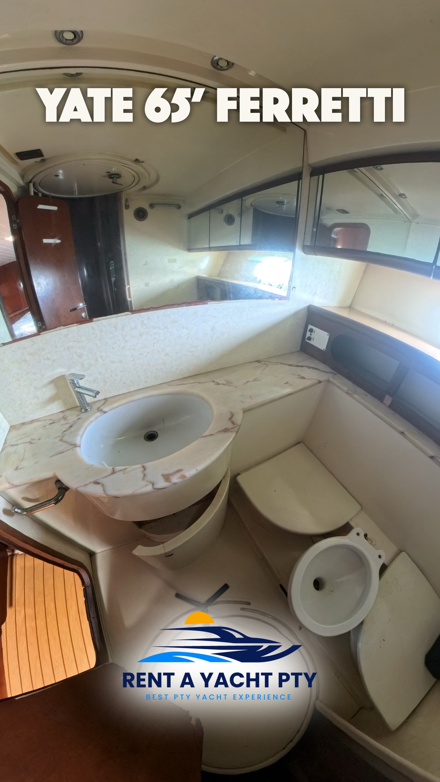 65' Ferretti Yacht