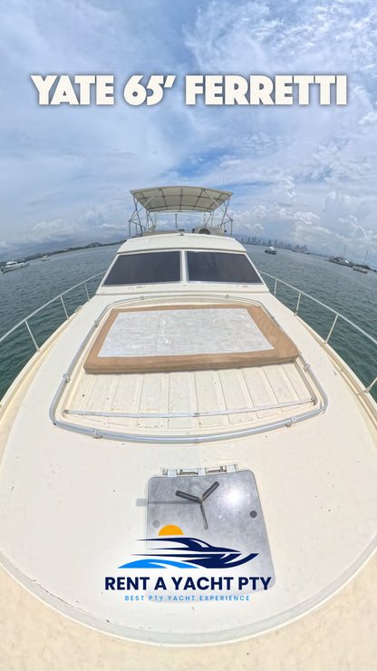 65' Ferretti Yacht