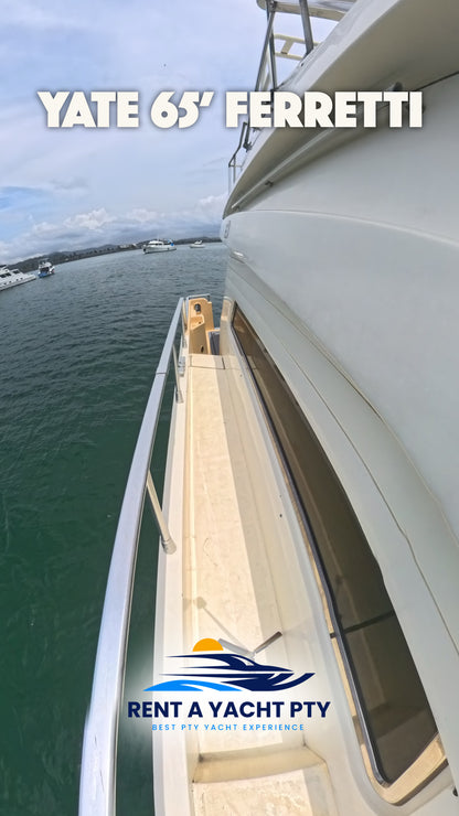 65' Ferretti Yacht
