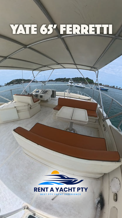 65' Ferretti Yacht