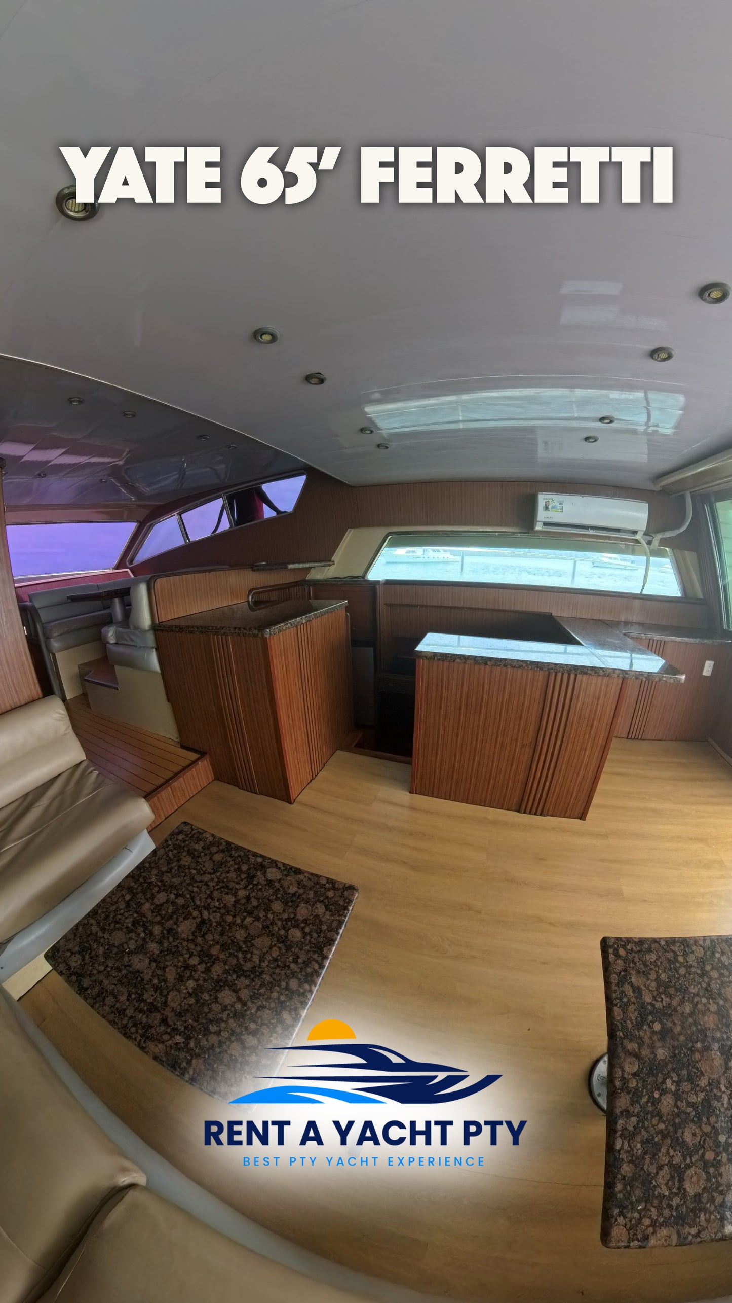65' Ferretti Yacht