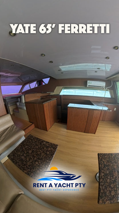 65' Ferretti Yacht